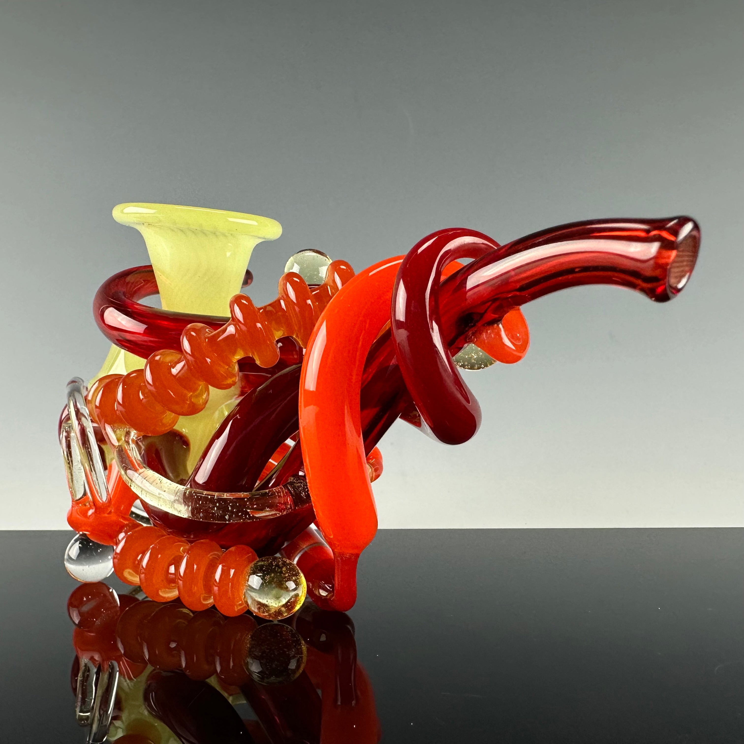Cyborg Headlock #95 by LaceFace Glass