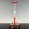 Single Mini Macro (Colored Foot & Mouthpiece) by Toro Glass