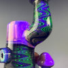 Mushroom Dewar Bubbler & Sherlock (Set) by Slob Glass