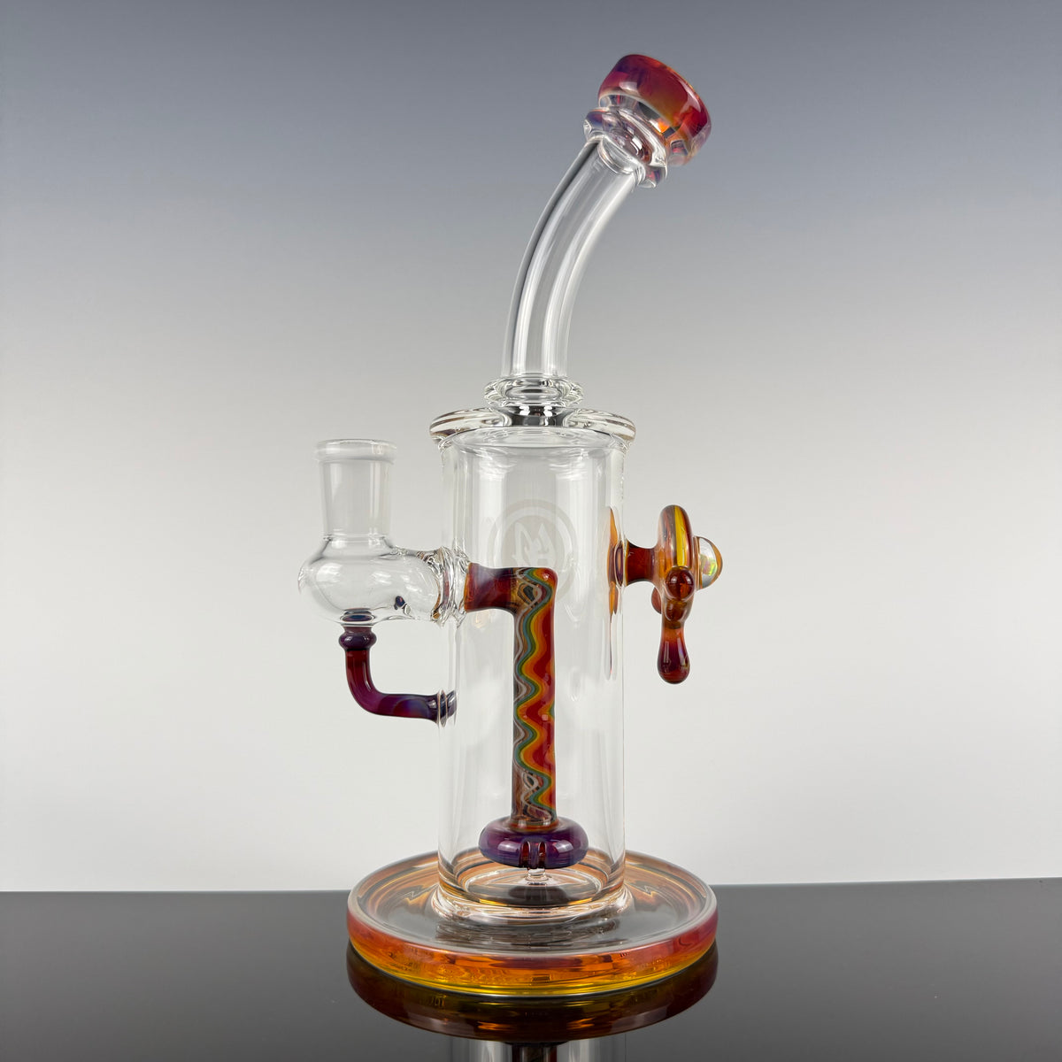 "Amber Purple" Wig Wag Showerhead Rig by OJ Flame