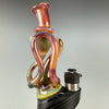 "Purple Luster" Recycler Puffco Attachment by Desi B