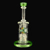 "Green Stardust" Wig Wag Showerhead-Ball Rig by OJ Flame