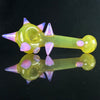 "PIneapple & Pink Slyme" Spiked Handpipe by Carsten Carlile