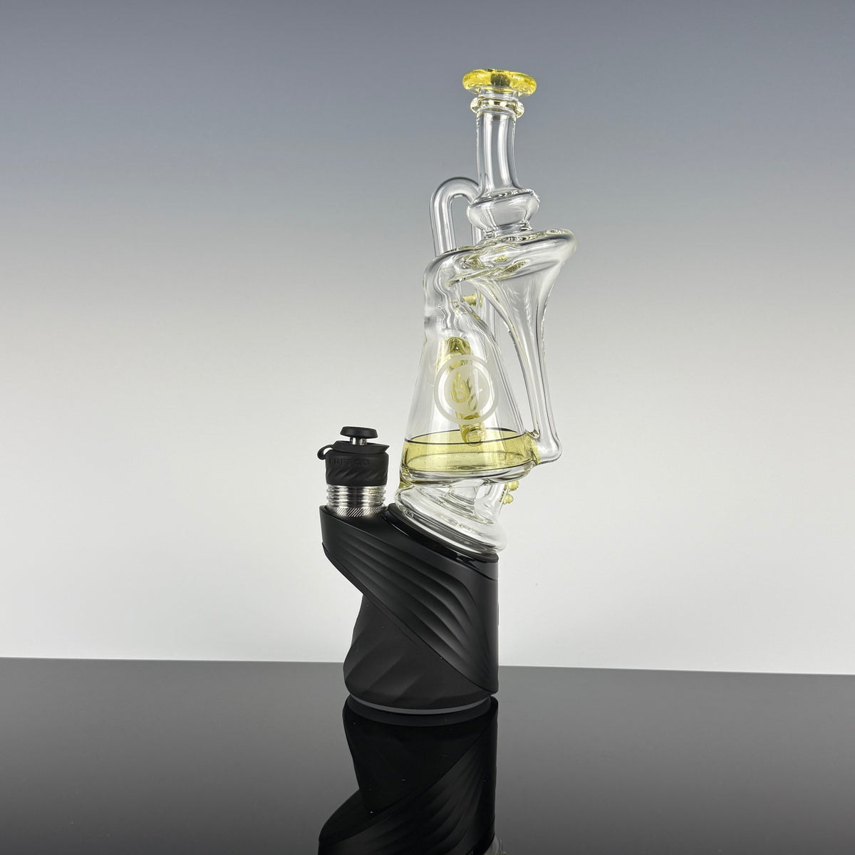 "Slyrm" Recycler Puffco Top by OJ Flame