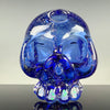 "Dichro over Cobalt"  Skull Puffco Pivot Top by Carsten Carlile