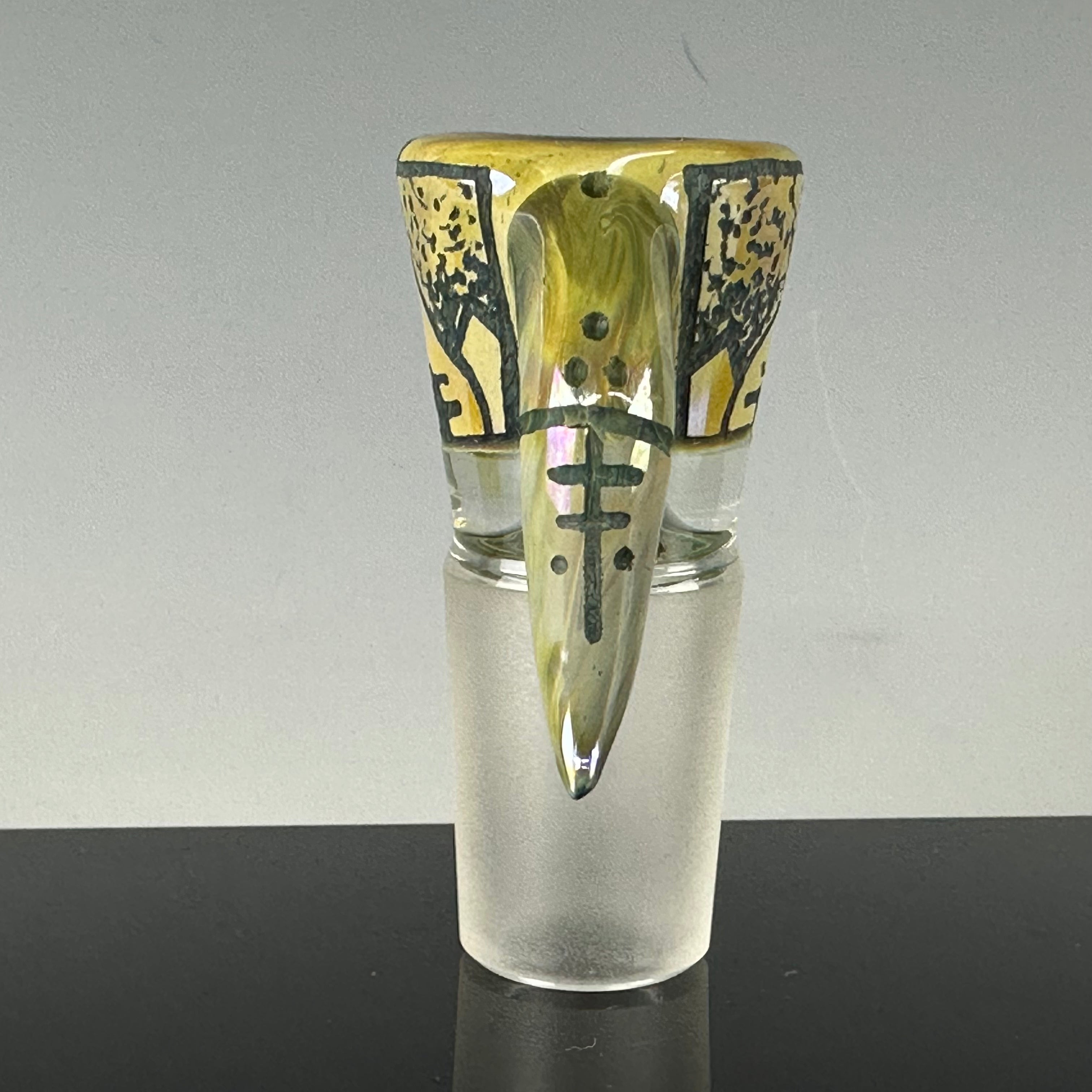 18mm Hand Carved Slide #1 by Corey Clark