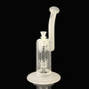 SOL Lace Perc Sherlock Bubbler "Sacred G Etched" by SOL Glassworks