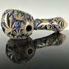 "Cannabis Leaves" Deep Carve Spoon by Liberty Glass