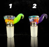 Worked 18mm 4 Hole Martini by KJH Glass