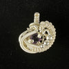 Amethyst Wire Wrapped Pendant by Cosmic Wraps