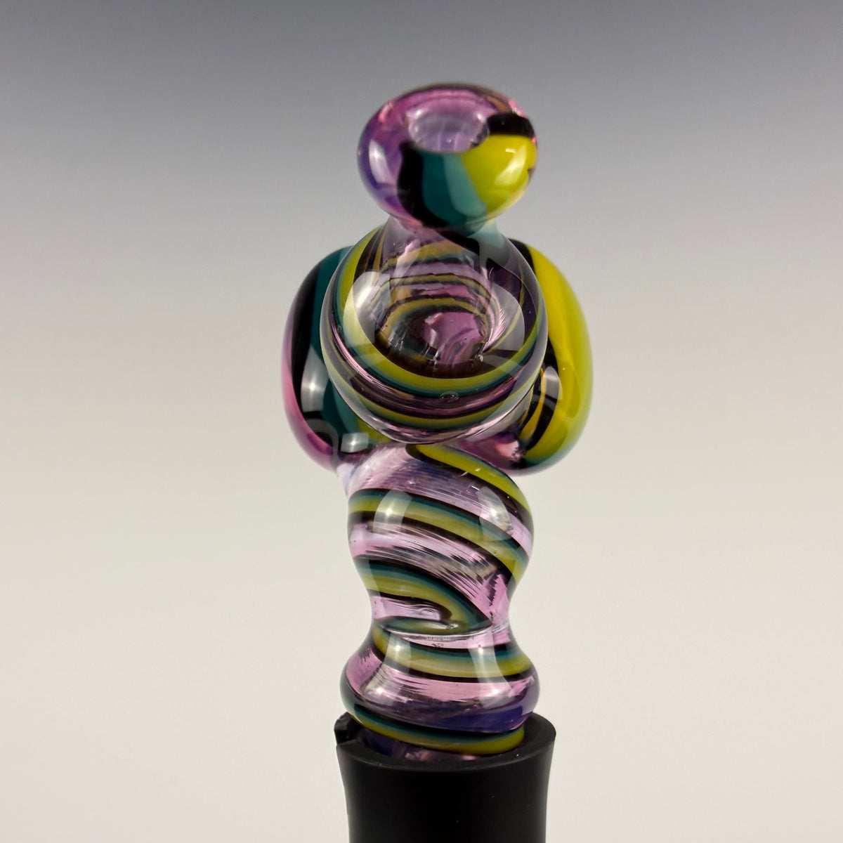 "Royal Jelly/Multicolor" Puffco Pivot by Bliztkriega