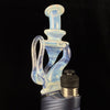 "Secret White" Recycler Puffco Attachment by Desi B