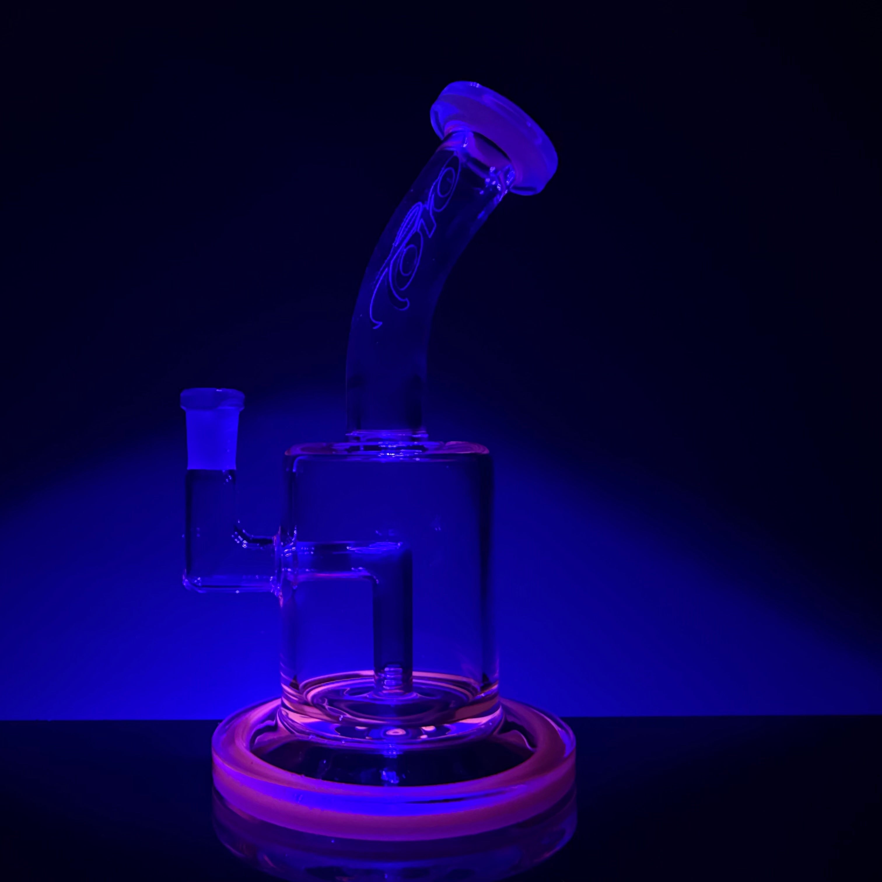 UV Single Macro (Colored Foot & Mouthpiece) by Toro Glass