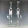 Fixed Straight Foot 10 Arm Waterpipe by US Tubes