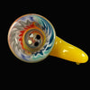 Fully Worked 18mm 4 Hole Martini #2 by KJH Glass