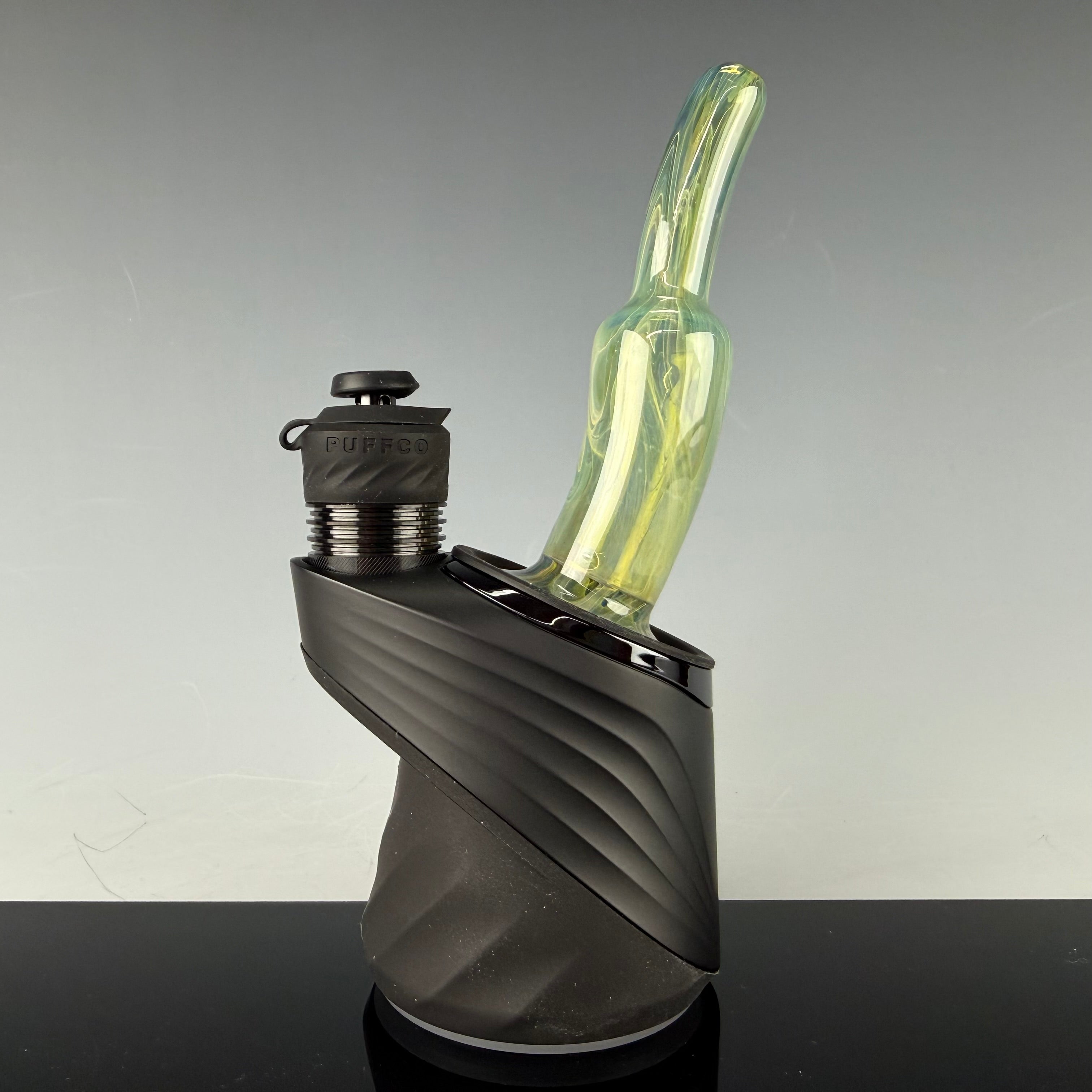 "Mystery Adventurine Swirl" Dry Puffco Attachment by N3rd