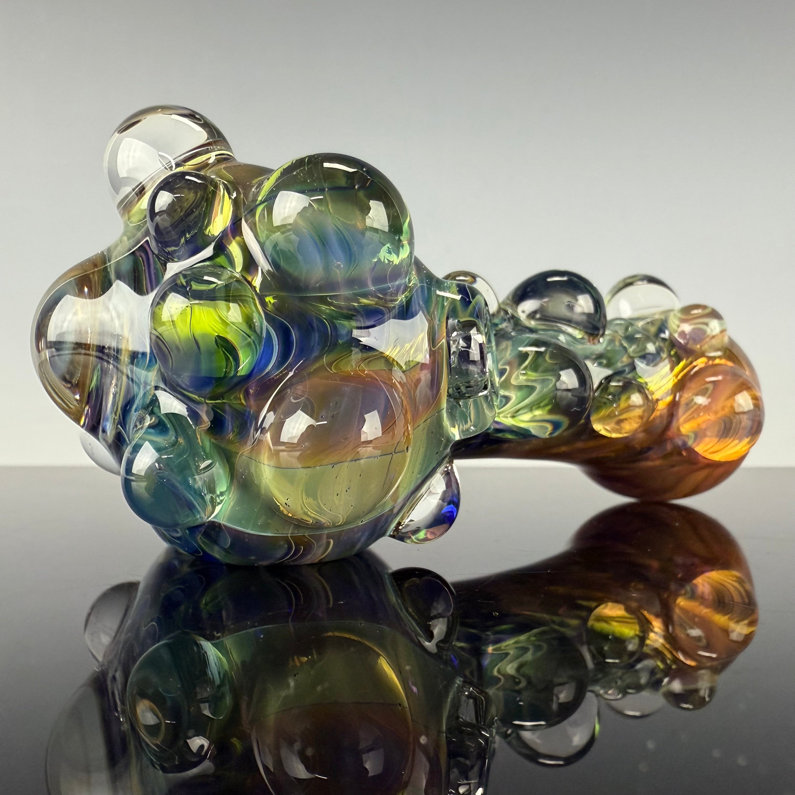 Fumed Bumpy Spoon by Carsten Carlile