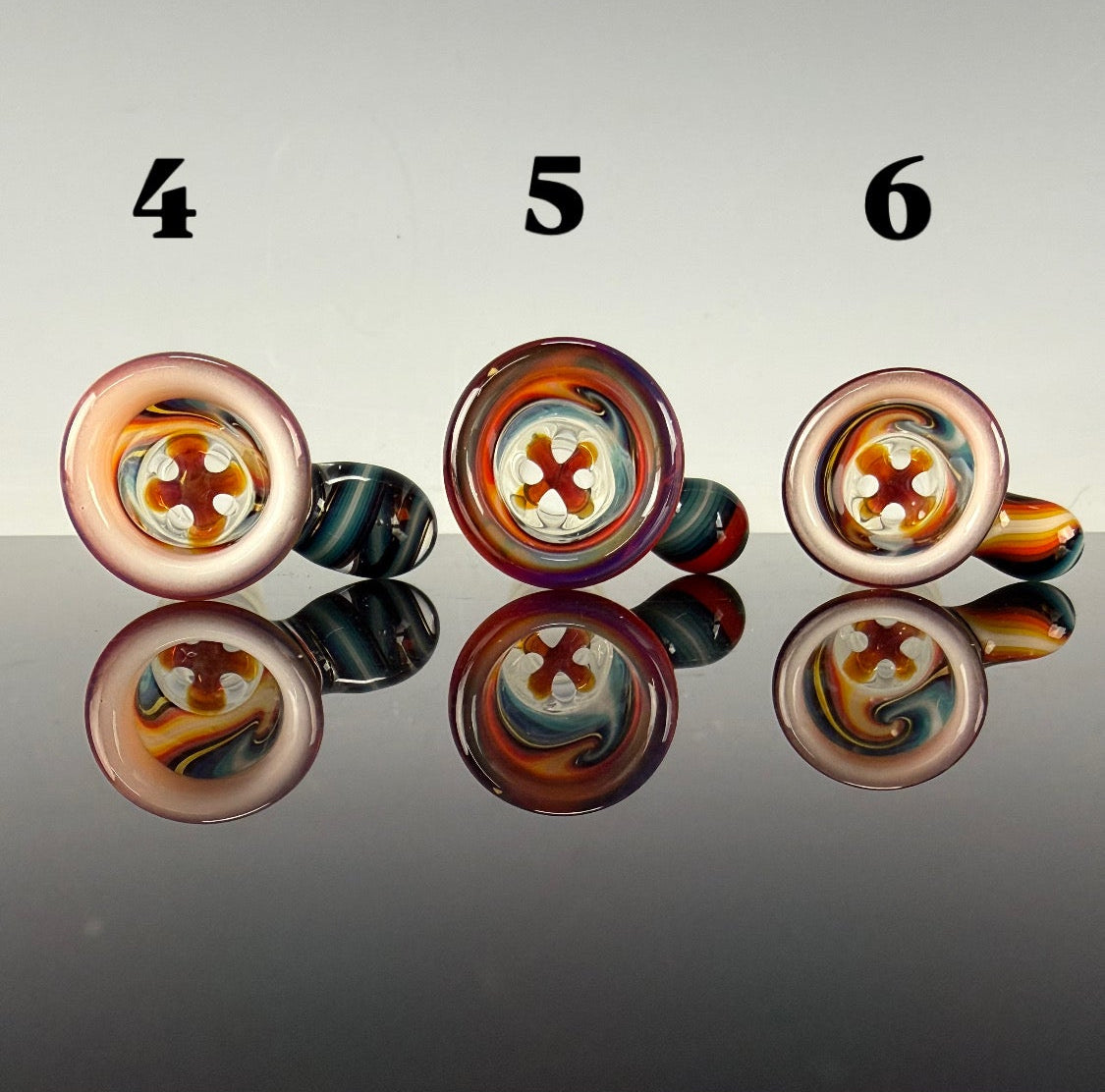 14mm 4 Hole Screen Slide by N3rd Glass