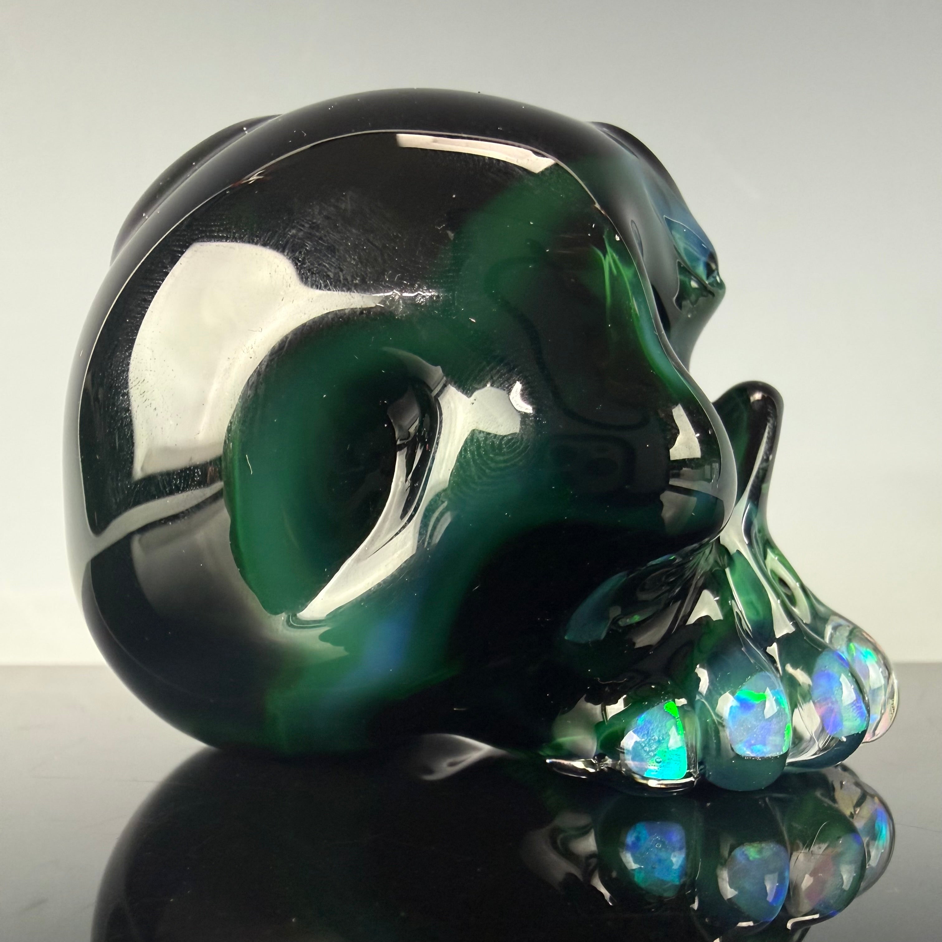 "Exp. Green #5" Skull Shredder by Carsten Carlile