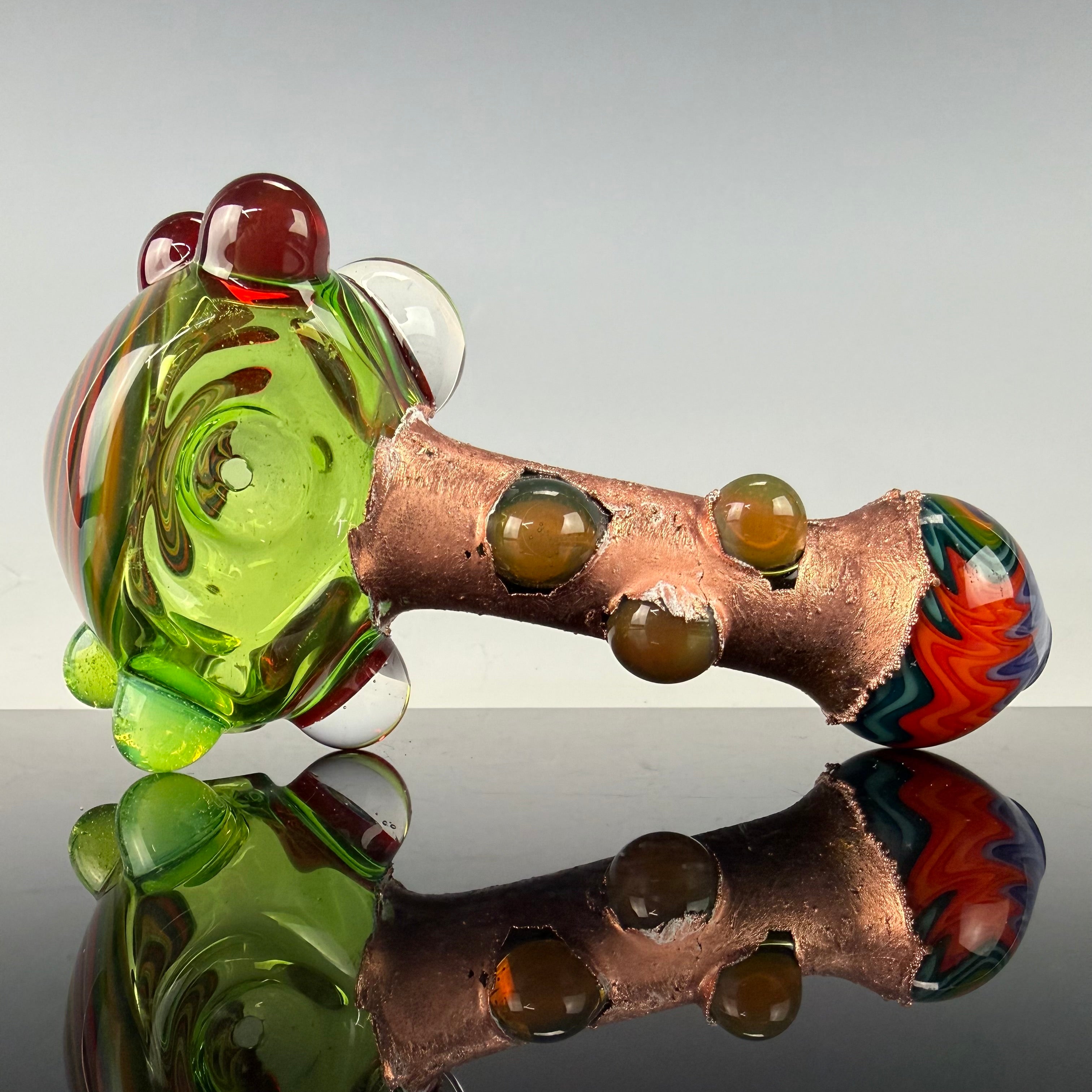 Electroformed Heady Sectional Spoon by Outland Glass