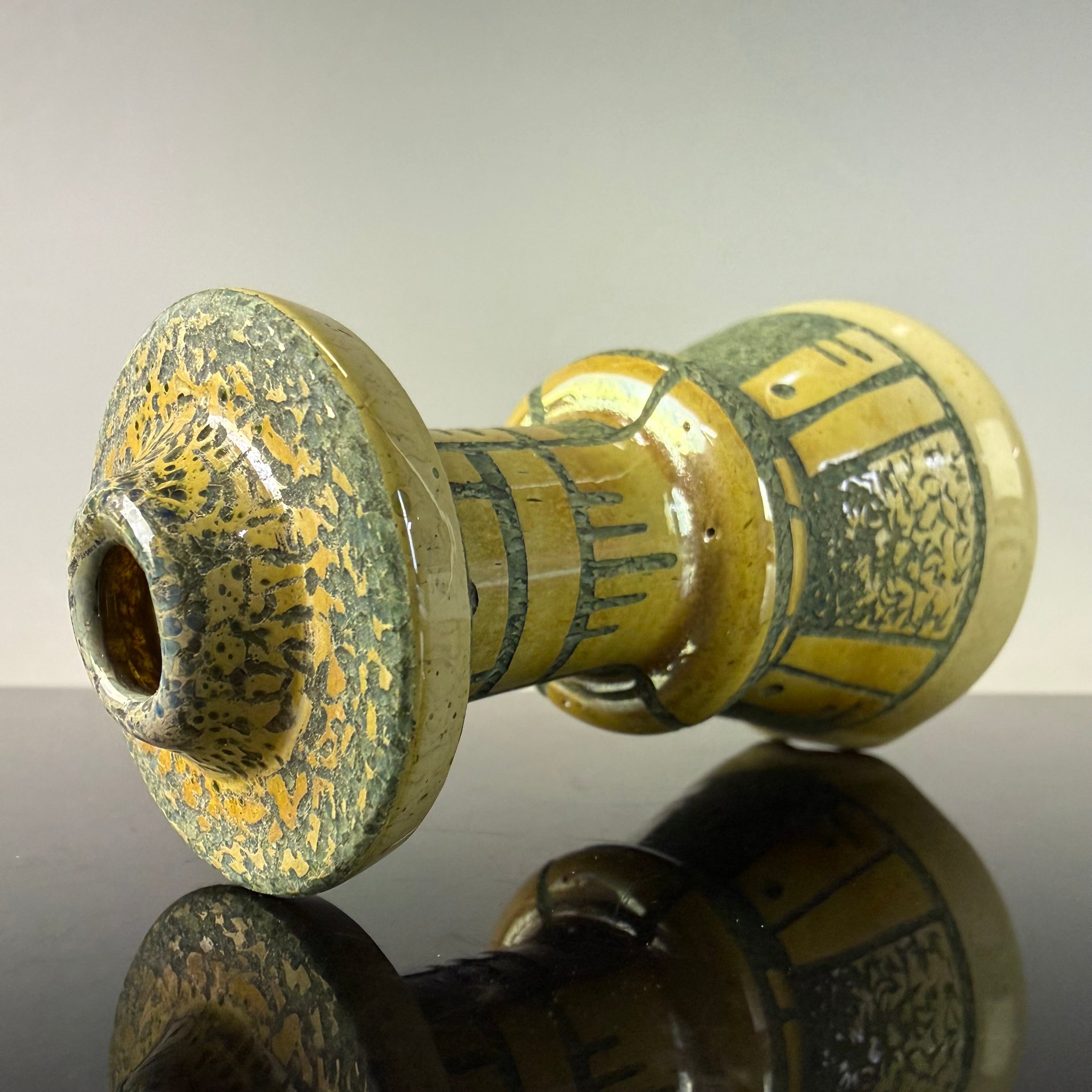 Hand Carved Puffco Dry Top #3 by Corey Clark