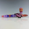 Heady Dichroic Ceremonial Handpipe by Fiona Phoenix Fire