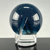 "Blue Stardust" Glass Marble Spinner Cap by One Trick Pony