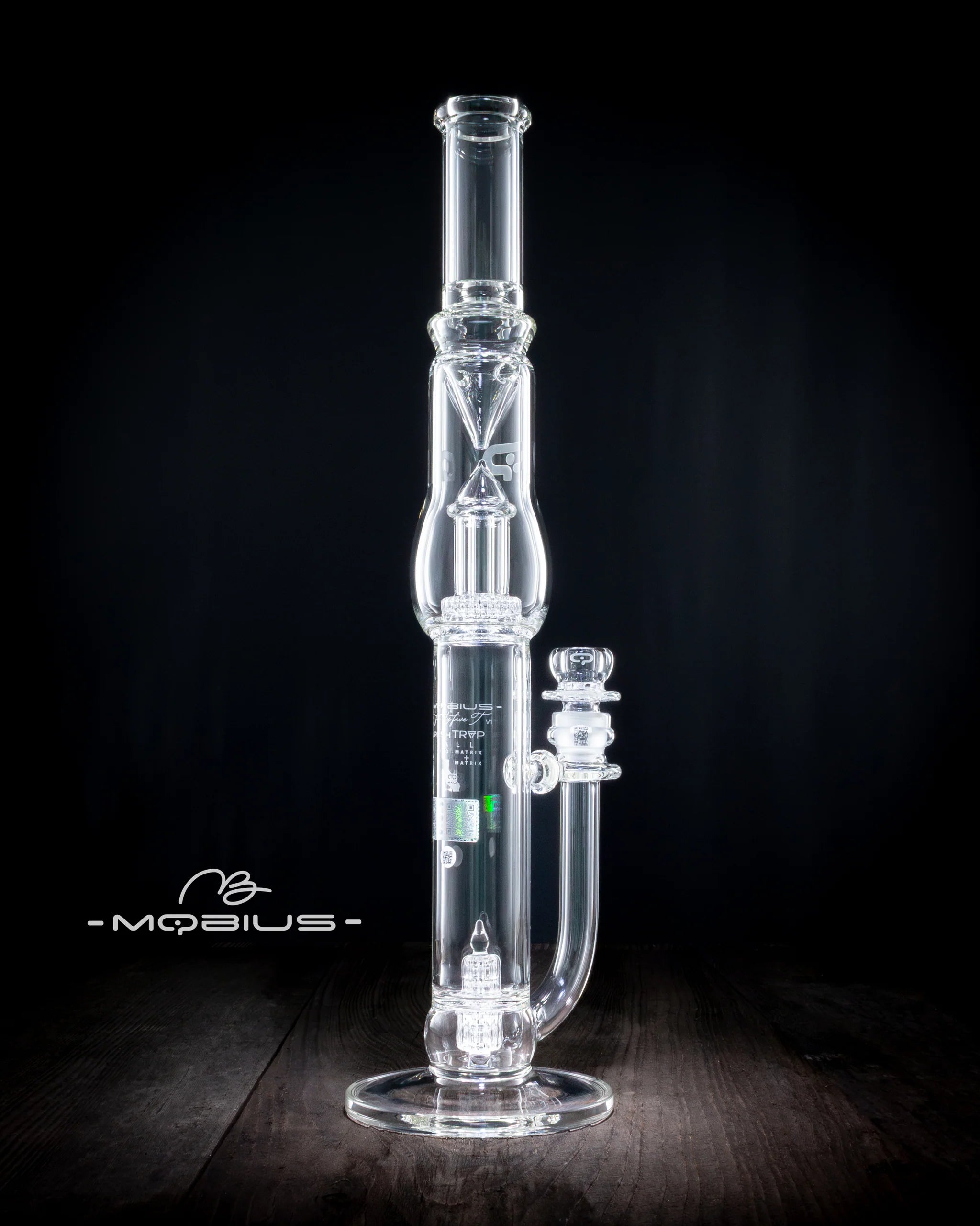45T Tall Stereo Matrix + Matrix V1 W/ Splash Trap by Mobius Glass