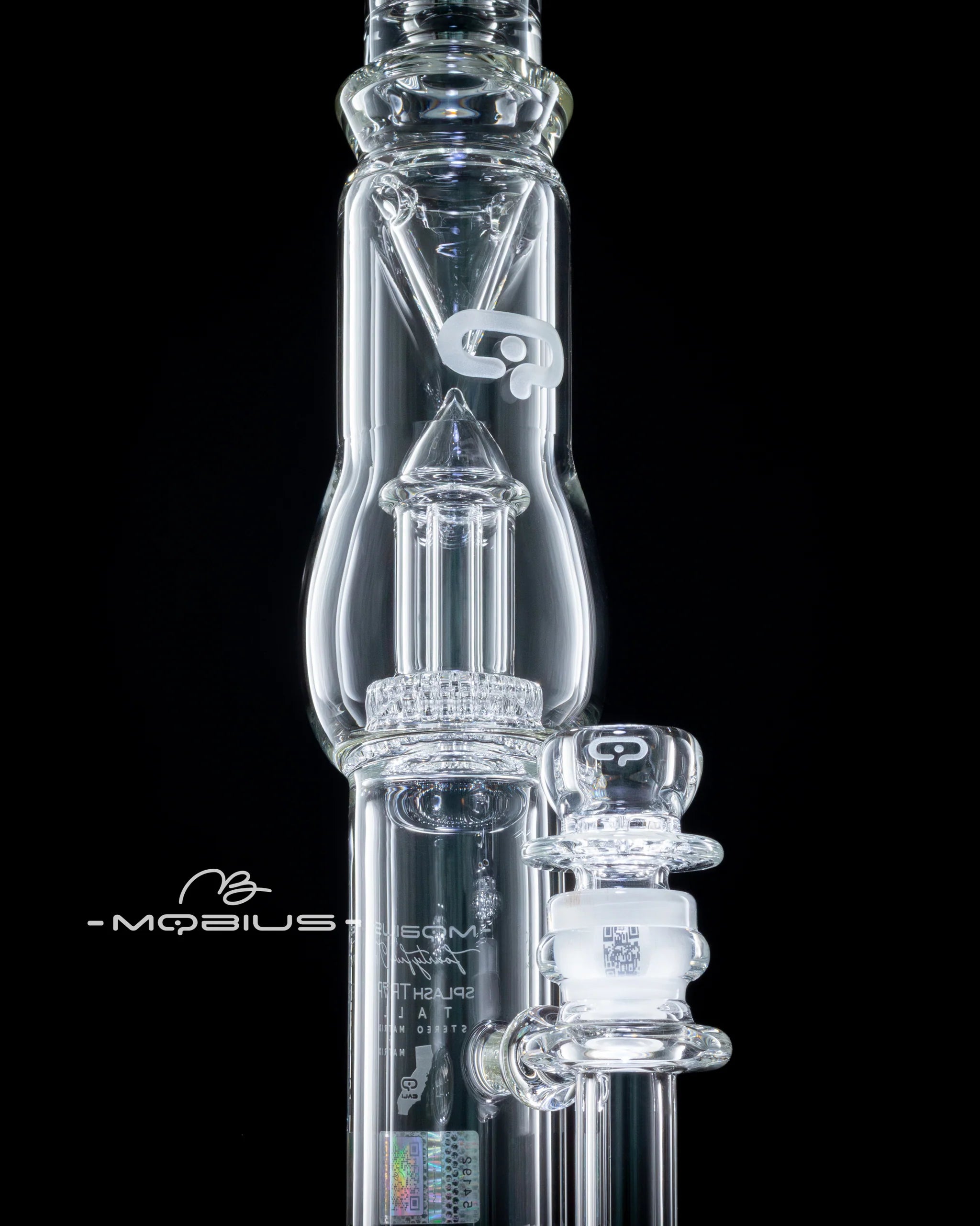45T Tall Stereo Matrix + Matrix V1 W/ Splash Trap by Mobius Glass