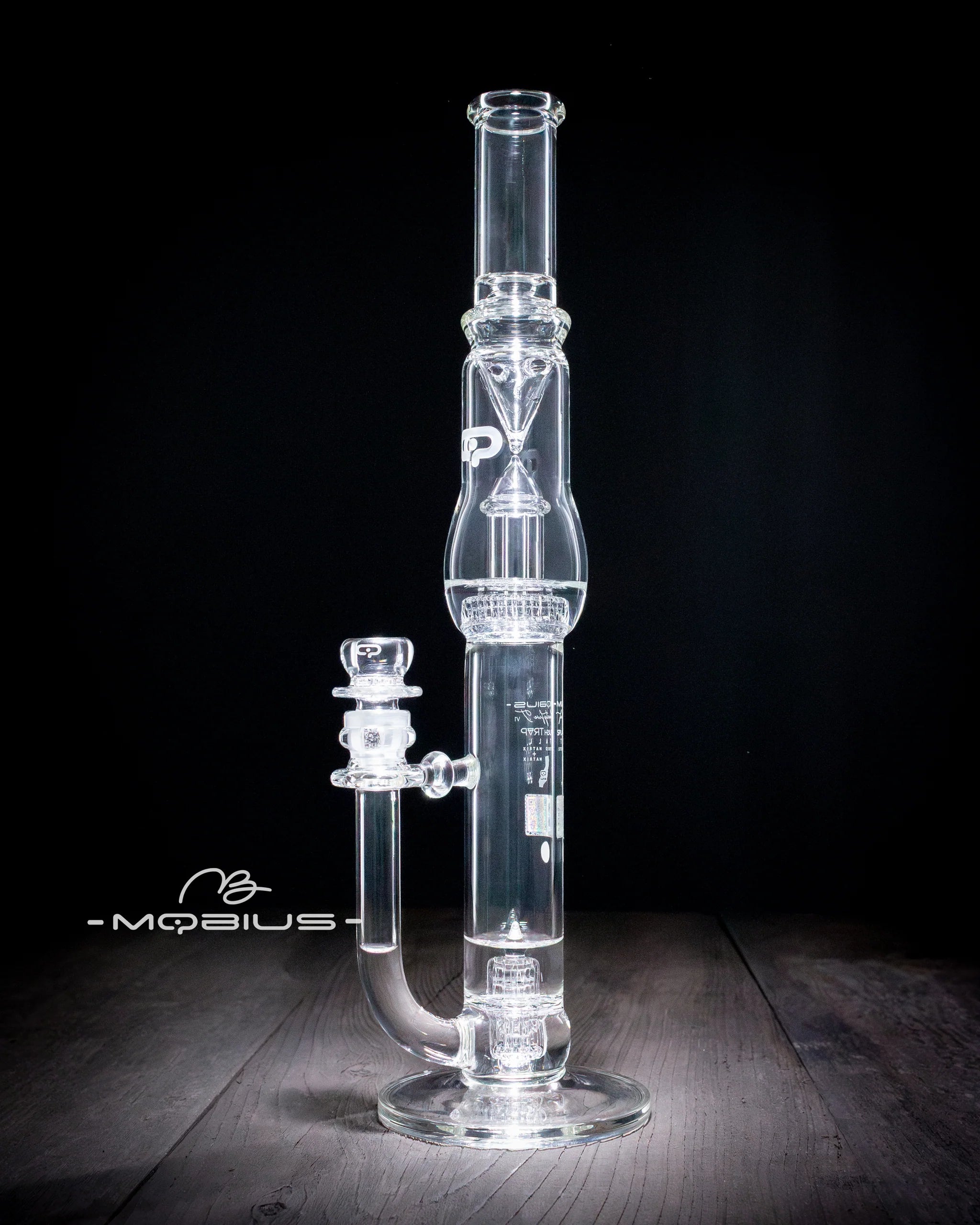 45T Tall Stereo Matrix + Matrix V1 W/ Splash Trap by Mobius Glass