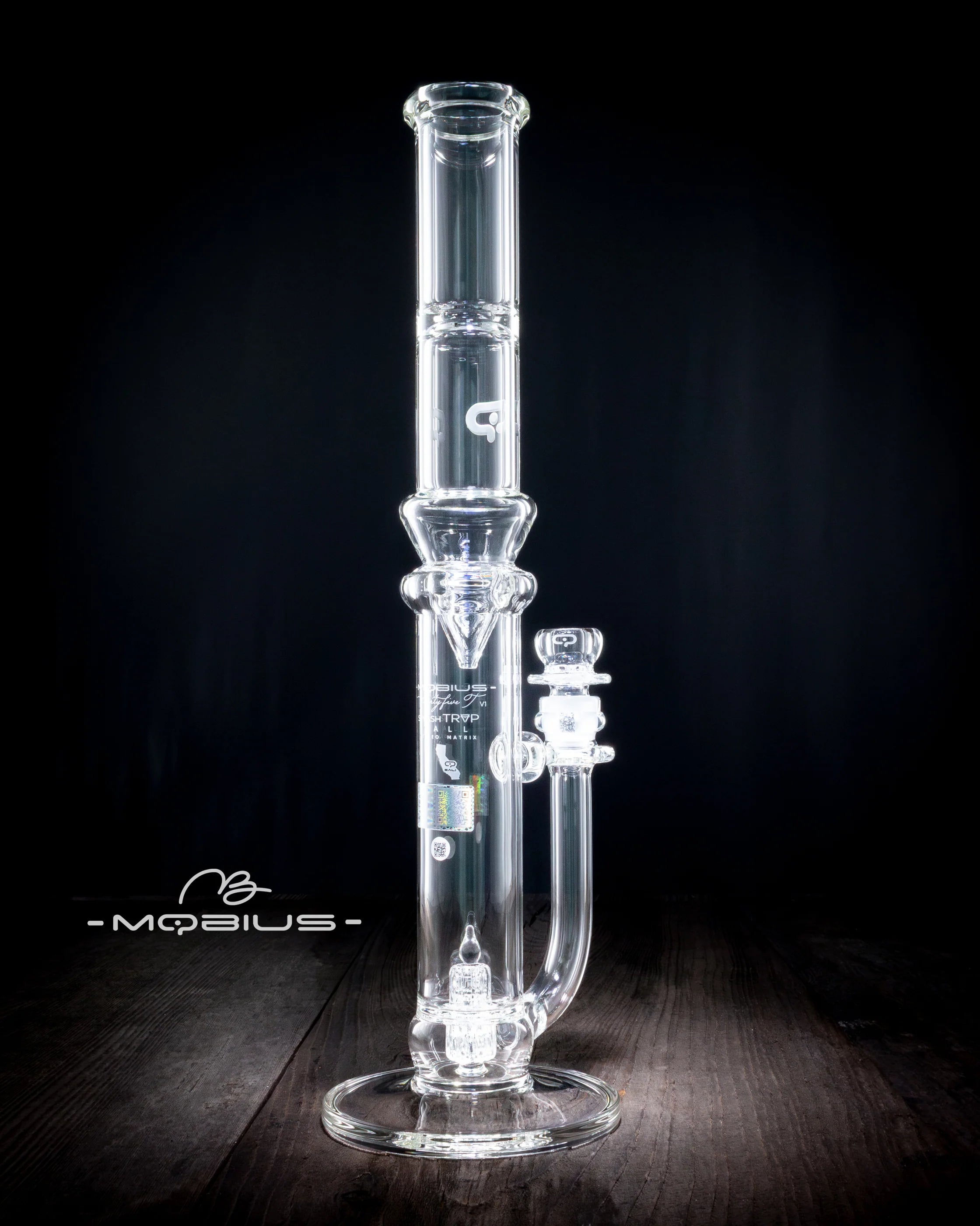 45T Tall Stereo Matrix V1 W/ Splash Trap by Mobius Glass