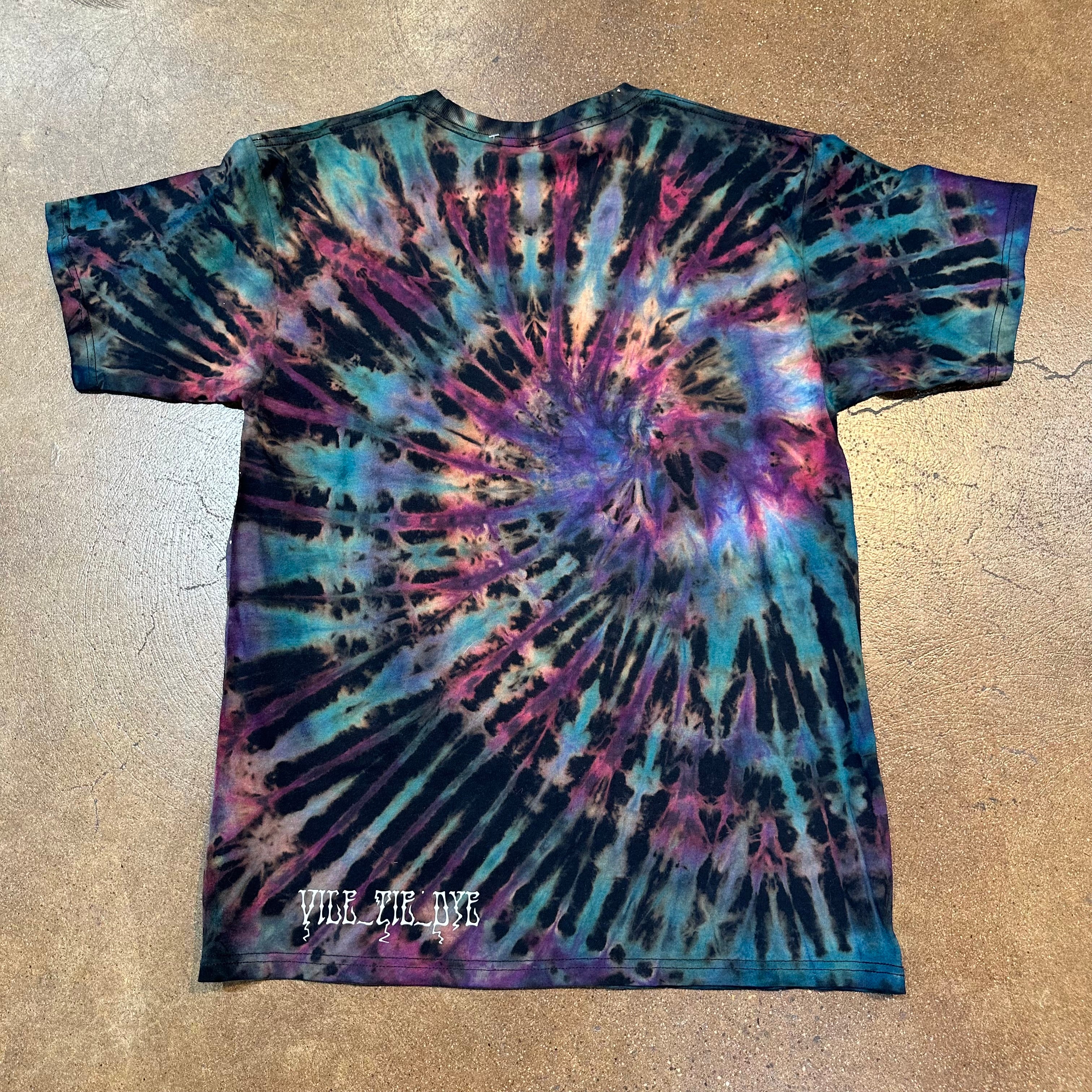 "Def Leppard" Tie Dye by Vile Tie Dyes