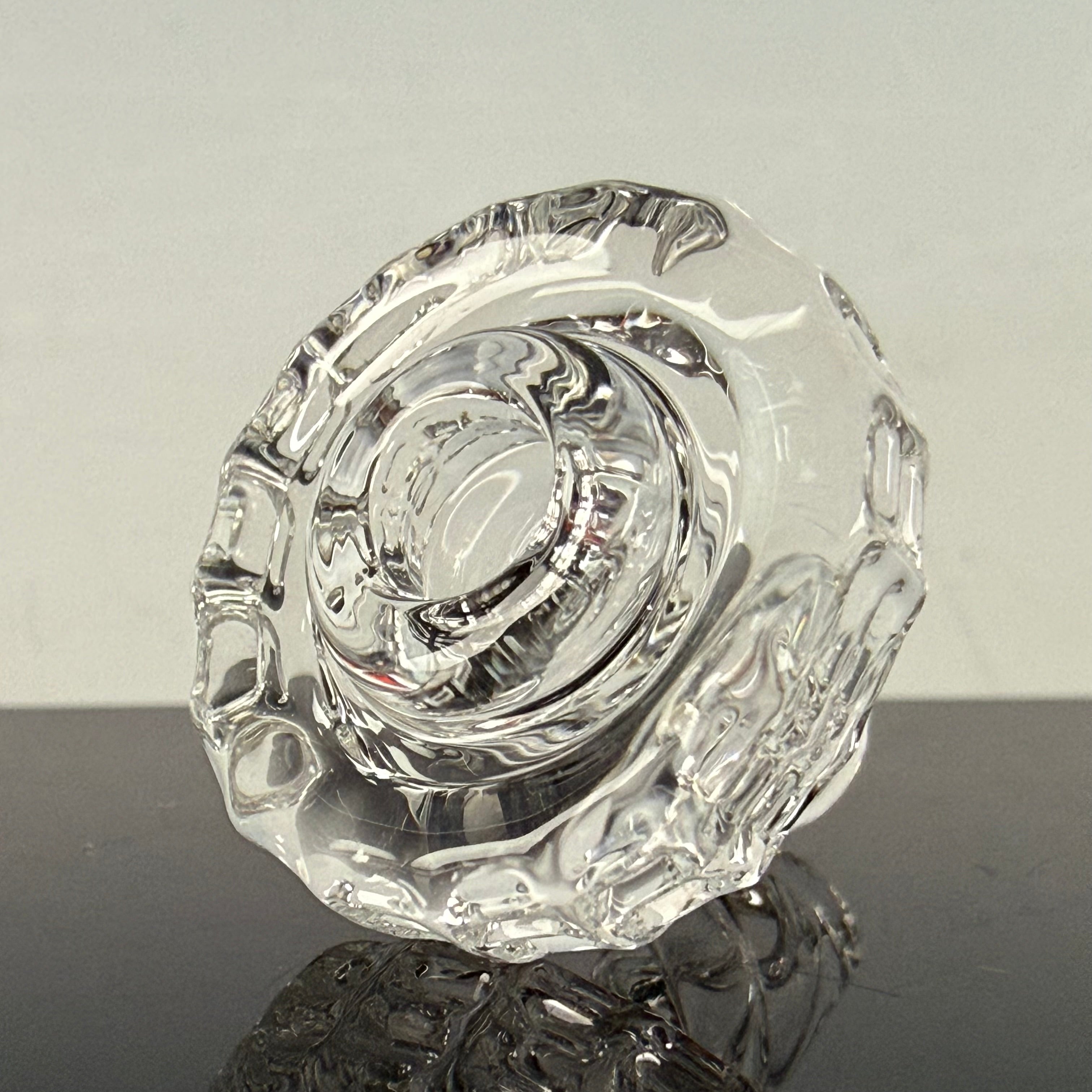 Clear New Peak & New Proxy Bolt Joystick Spinner by Nib Glass