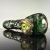 "Exp. Green #5 & Bronze Pearl" Spune by Salt Glass