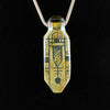 Faceted Hand Carved Pendant by Corey Clark