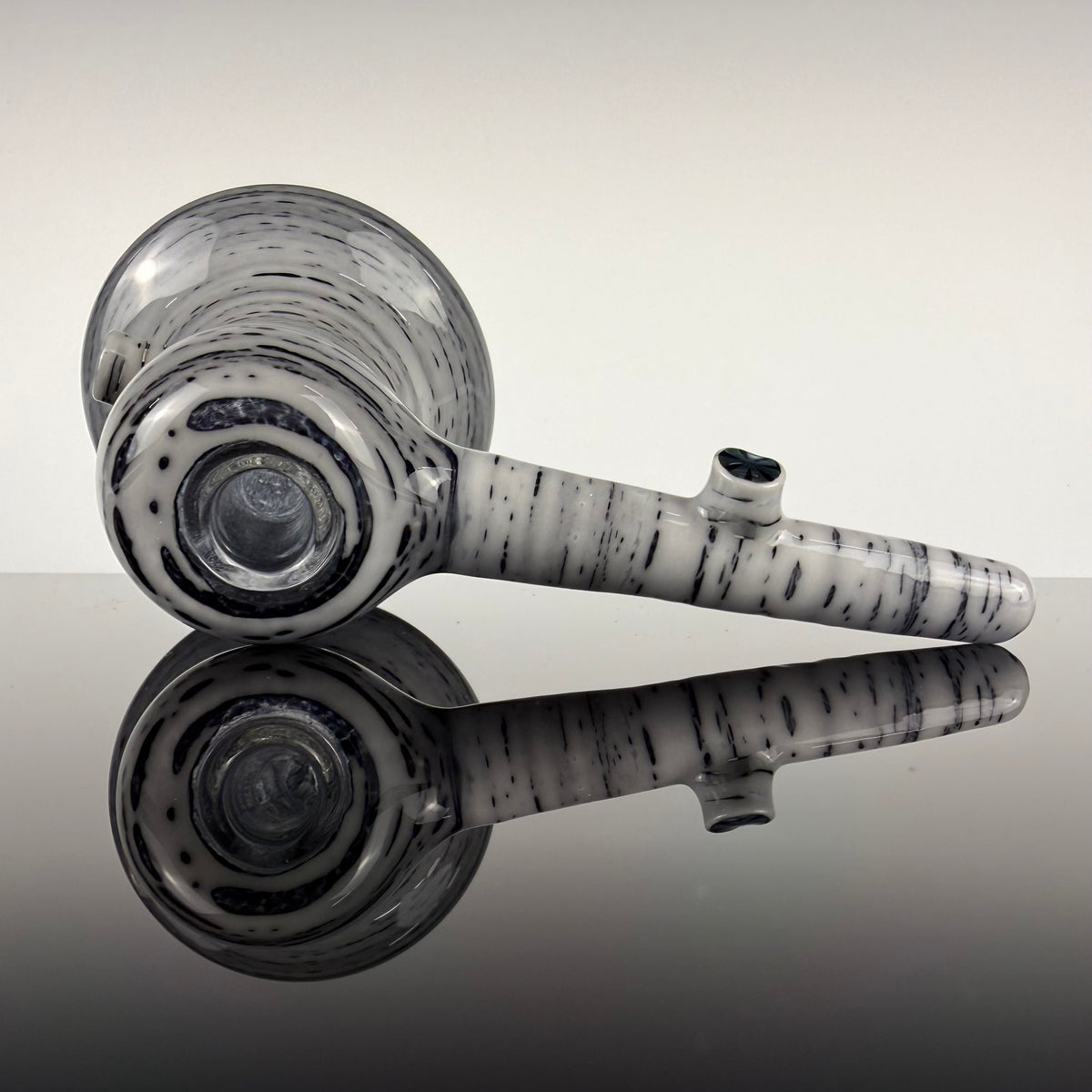 "Birch Tech" Standing Hammer Bubbler (10mm) by Engelman Glass