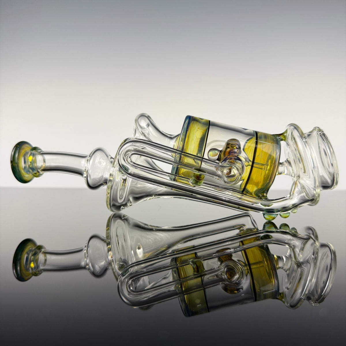"Dragon Tears" Opal Perc Recycler Puffco Top by OJ Flame