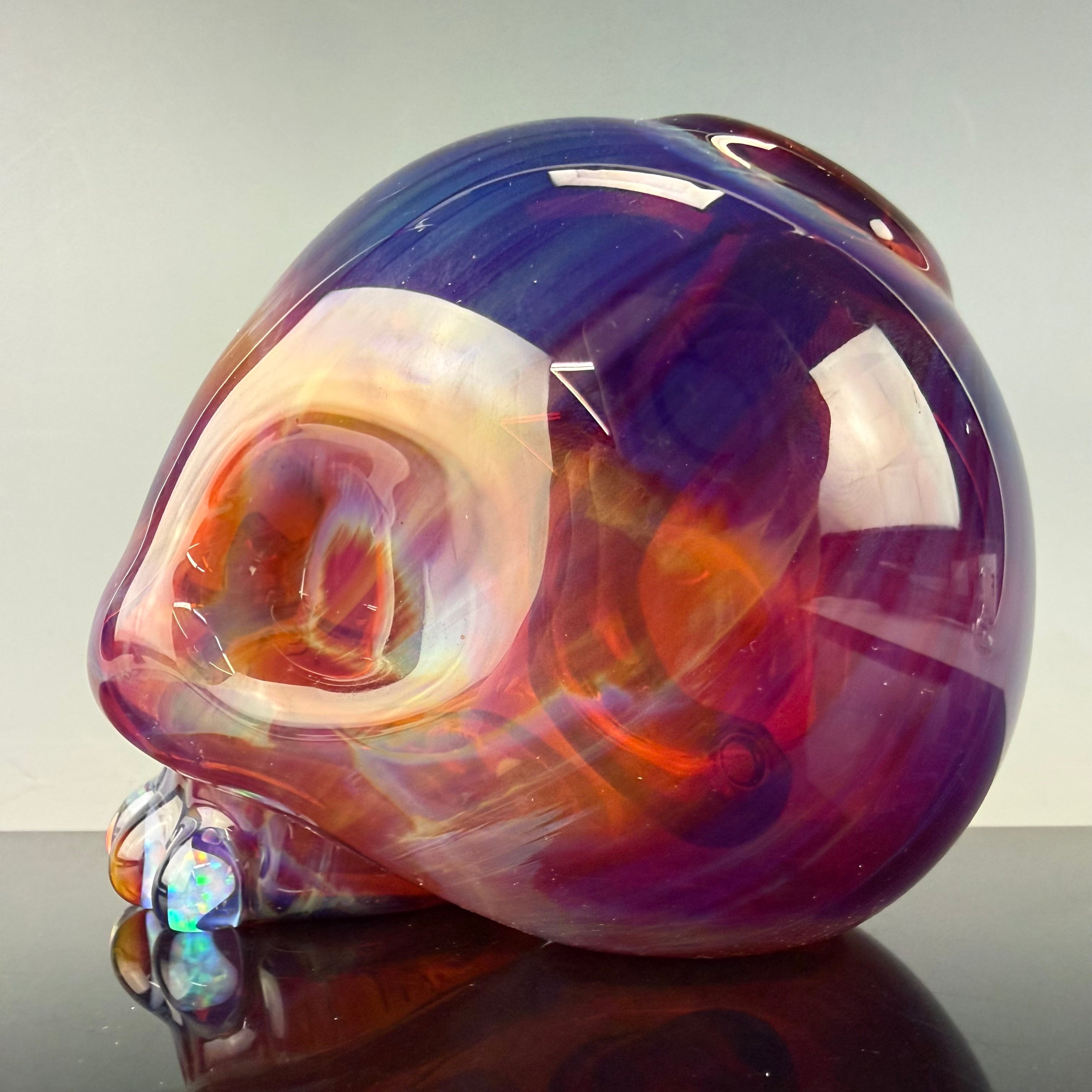 "Amber Purple" Skull Shredder by Carsten Carlile