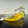 Partial Accent "Tap Root" 18mm Slide by Sovereignty Glass