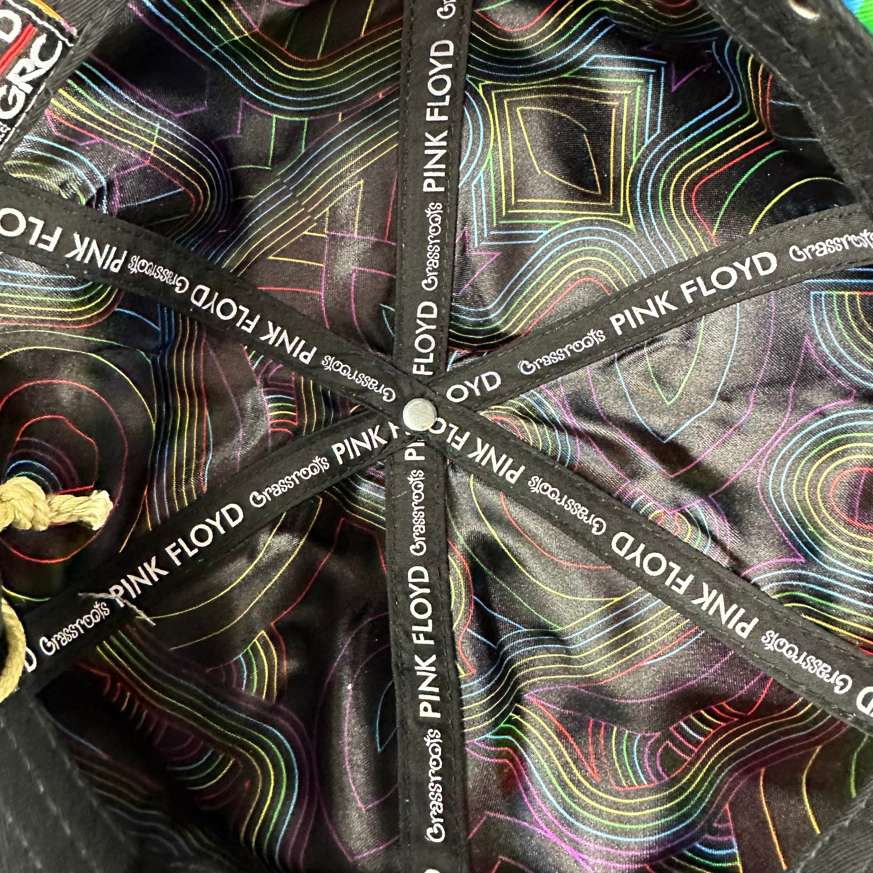 Pink Floyd DSOTM V2 Rainbow Dad Hat by Grassroots