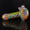 9 Section Heady Basket Weave Spoon #2 by KJH Glass