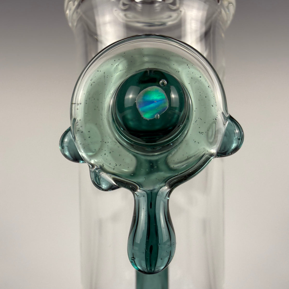 "Ether & Aquamarine" Wig Wag Showerhead Rig by OJ Flame