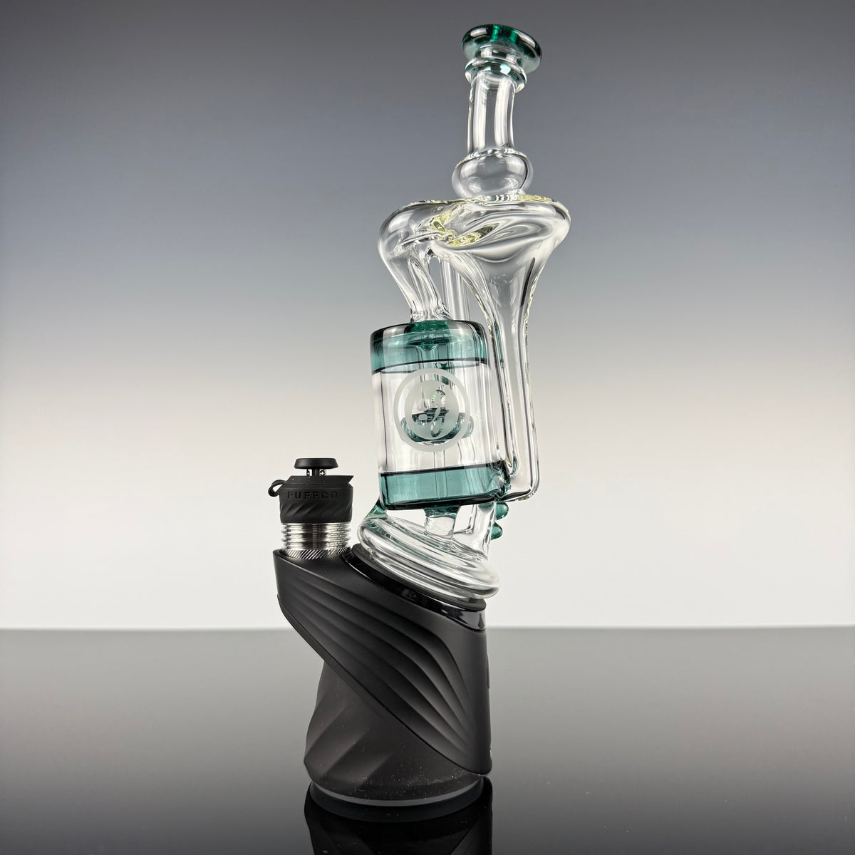 "Ultramarine" Opal Perc Recycler Puffco Top by OJ Flame