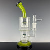 "Green & Dark Blue"(Full Color) Double Macro XL by Toro Glass