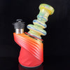 "Ion UV over 24K Fume over Pink Slyme" Puffco Dry Top by Carsten Carlile