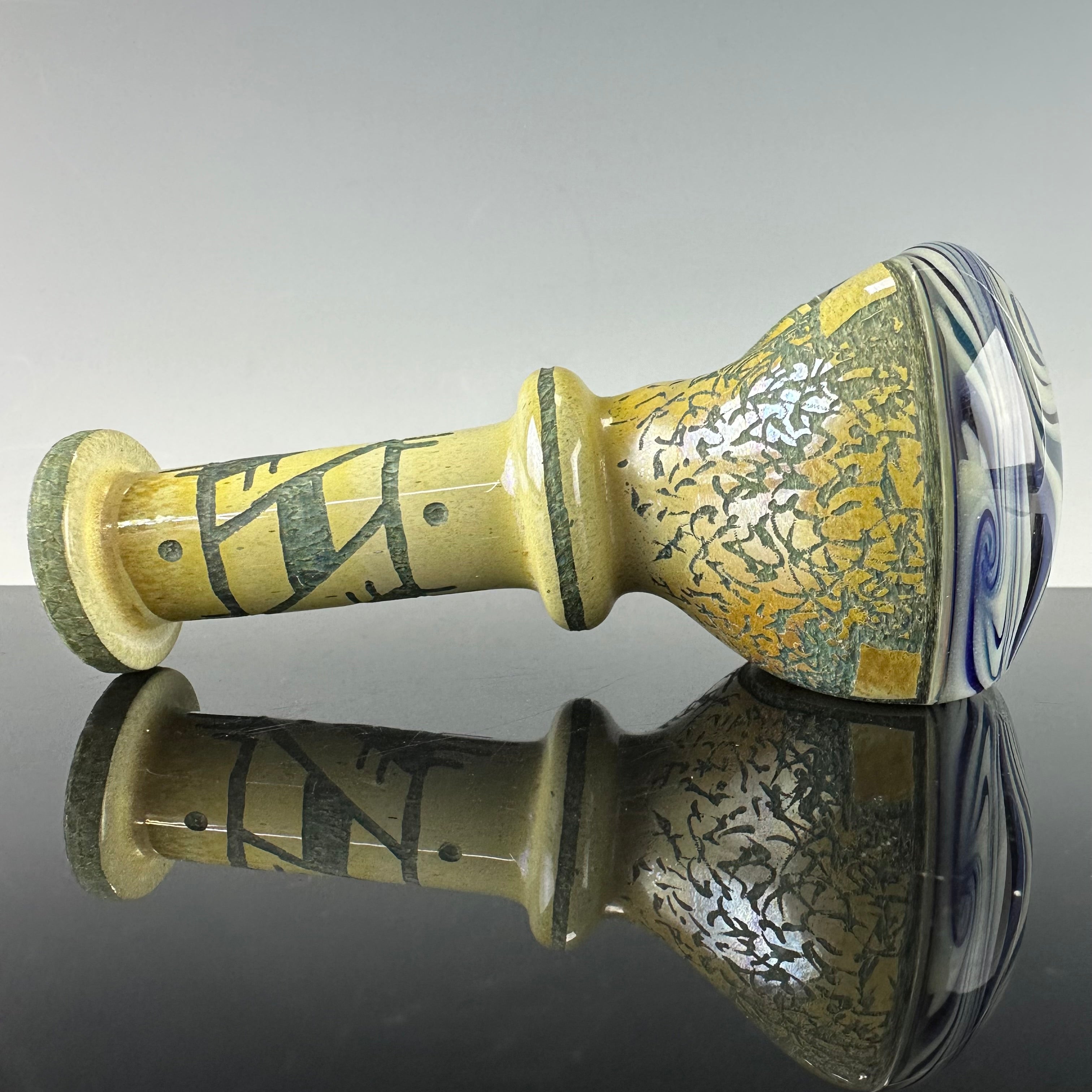 Hand Carved Handpipe #1 by Corey Clark