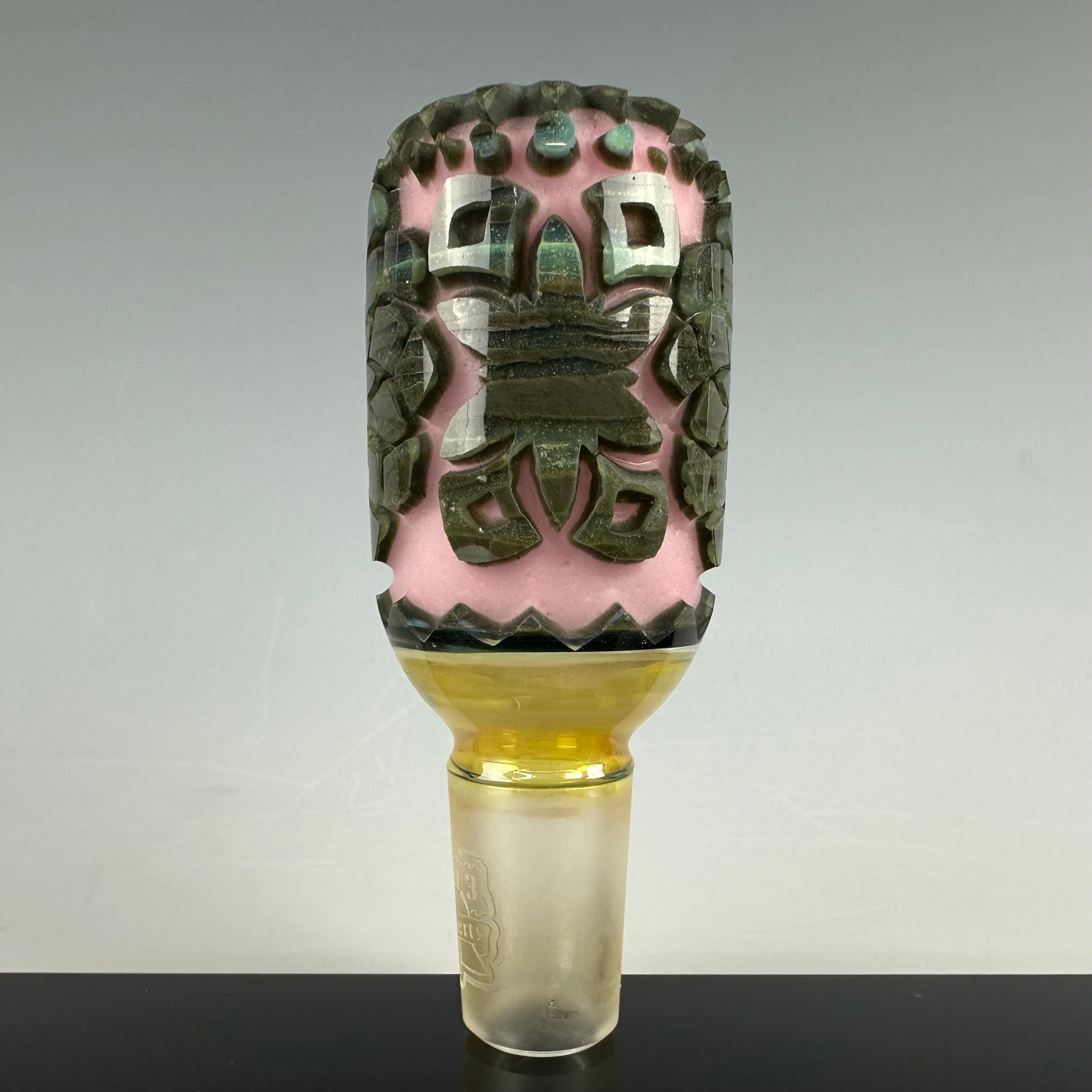 "Sacred Geometry" (Deep Carve) 18mm Slide by Liberty 503