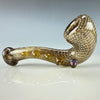 "Clear over Electrum" Snakeskin Sherlock by FireKist