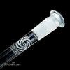 Rifled Downstem by Mobius Glass