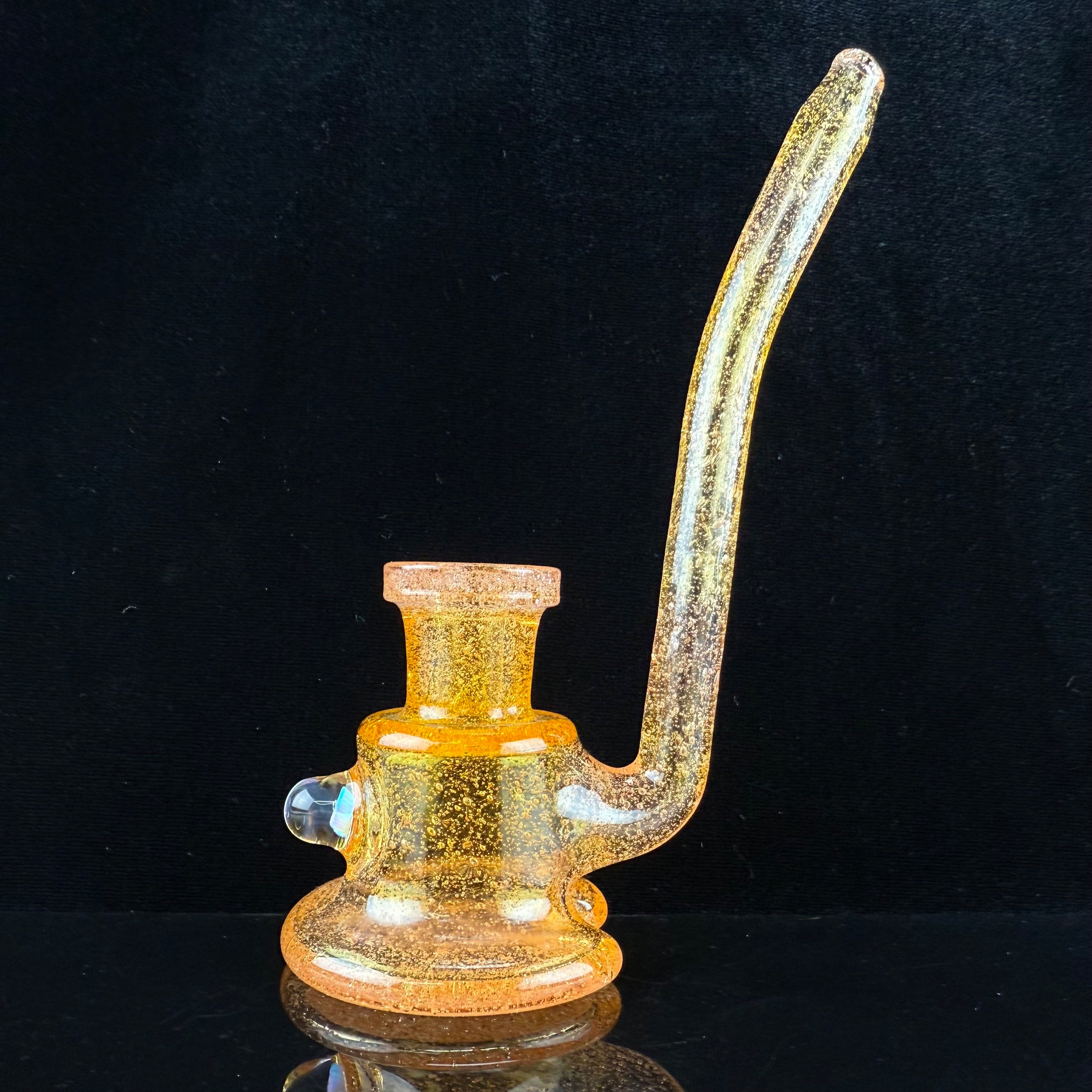 "Exp. #123 Trans. Yellow/Orange" V2 Terplock by Miyagi Glass